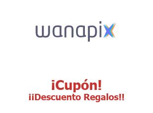 cupón descuento wanapix